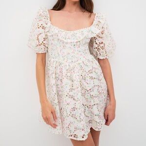 For Love & Lemons Magnolia Mini Dress